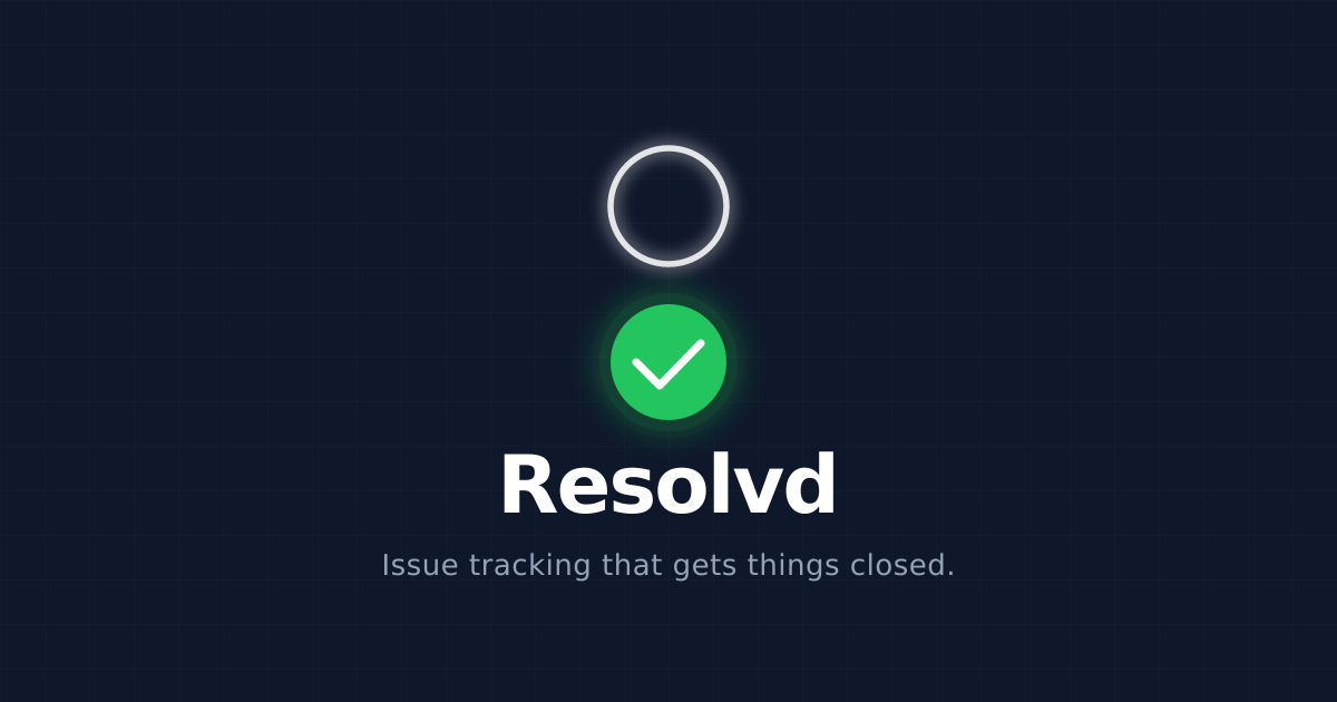 Resolvd Preview